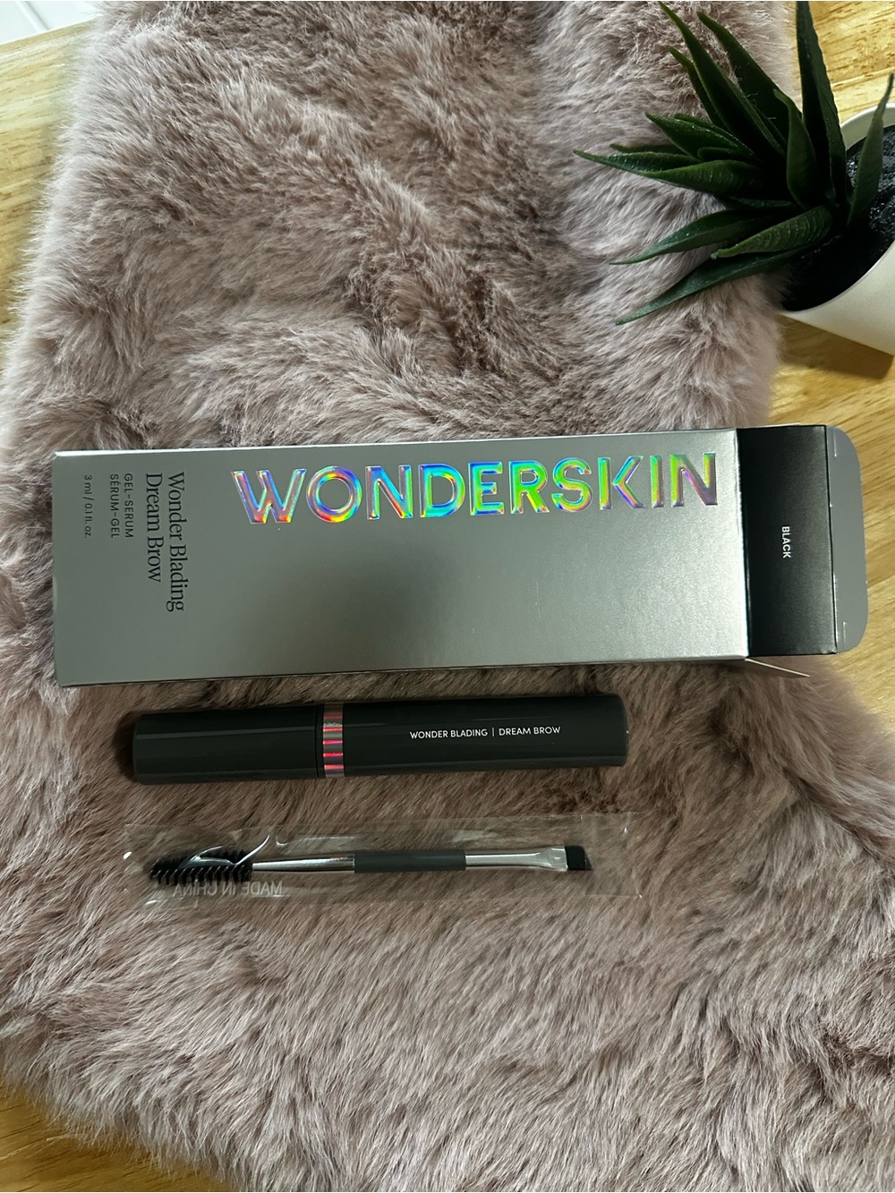 Wonderskin Wonder Blading Dream Brow Gel - Black